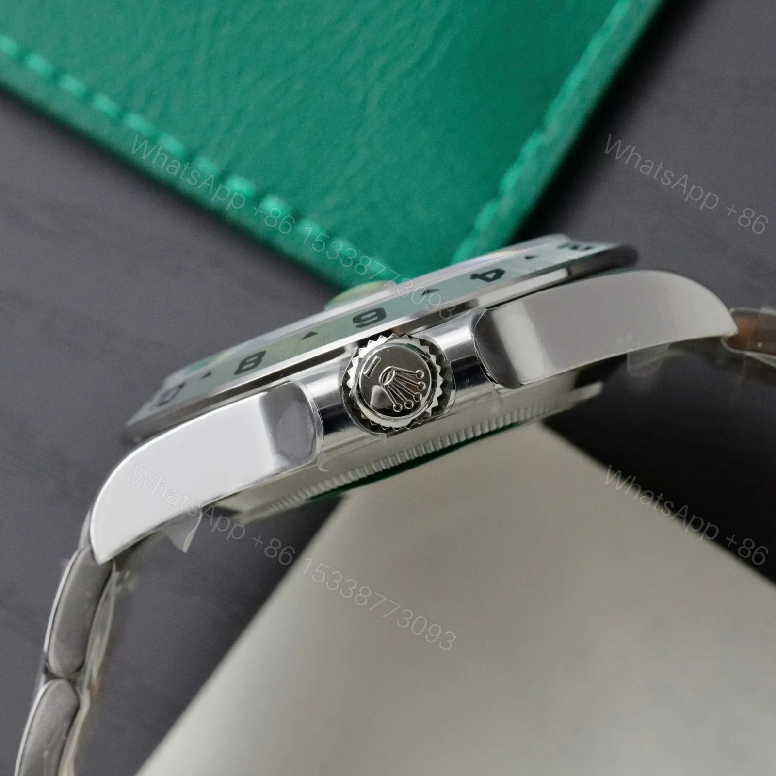 View 8 of Replica Rolex Explorer II Black Dial 216570 BKSO