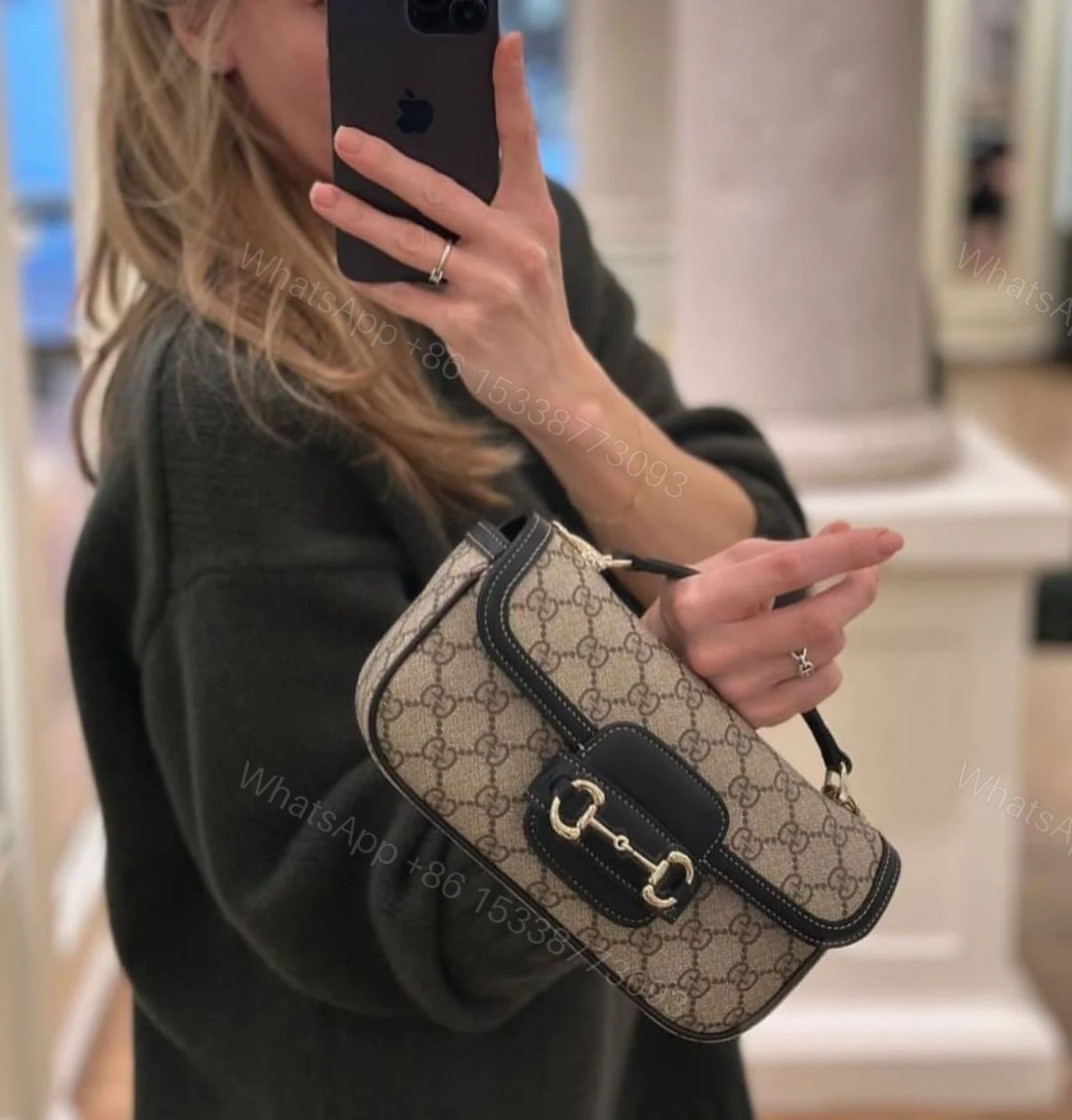 View 5 of First Copy Gucci Horsebit Bags – Premium Replica