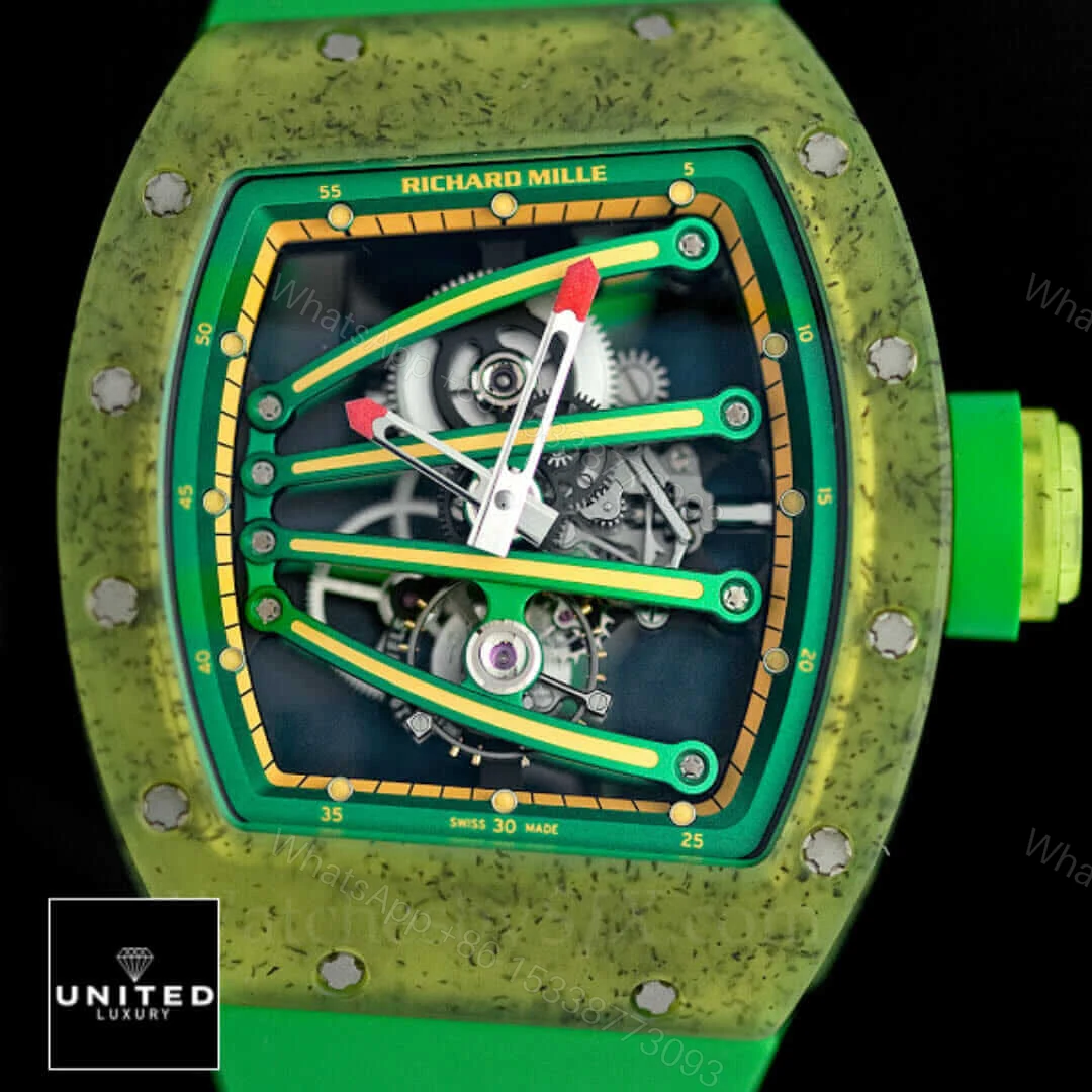 View 4 of Richard Mille RM 59-01 Tourbillon Yohan Blake Replica