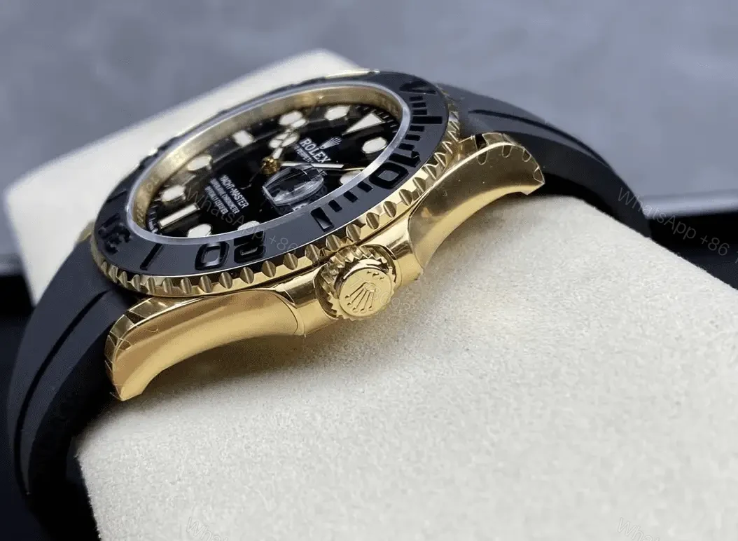 View 7 of Replica Clone Rolex YACHT-MASTER 42 Yellow gold 2022