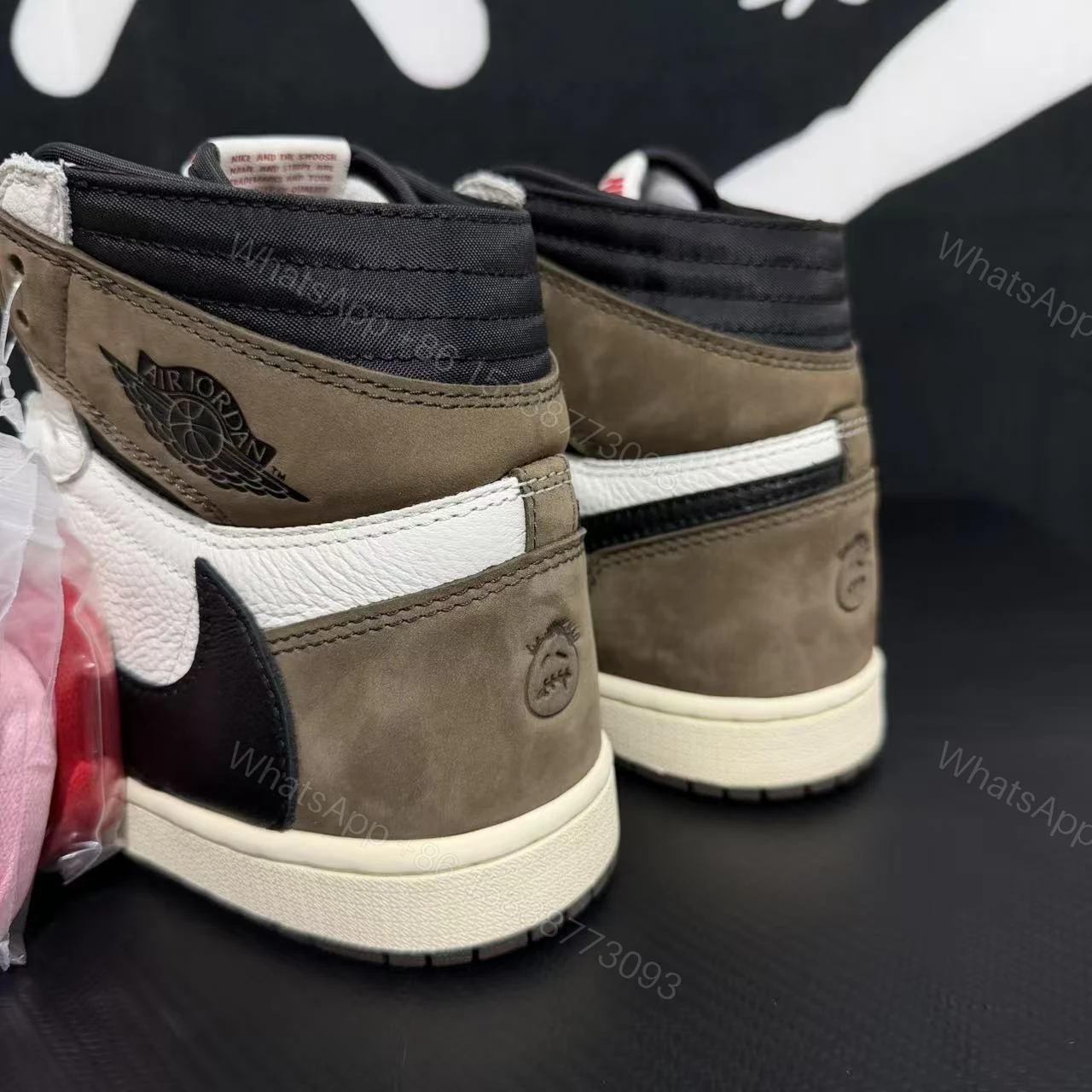 View 5 of Travis Scott × Air Jordan 1 High ‘Reverse Mocha’