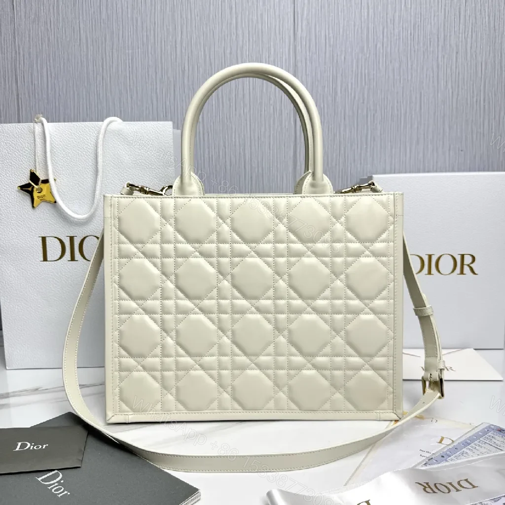 View 5 of Quilted Tote: Structured Luxe, Iconic Charms, Everyday Elegance