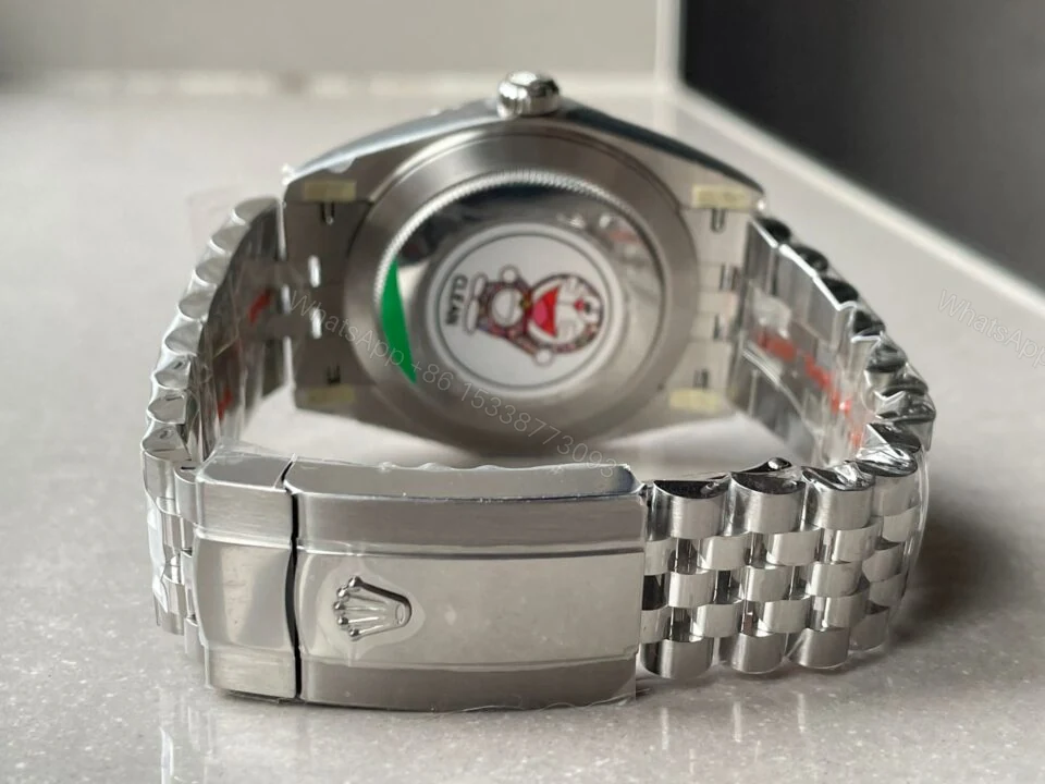 View 9 of Rolex DateJust Men “wimbledon”SS Grey textured Dial Roman Markers