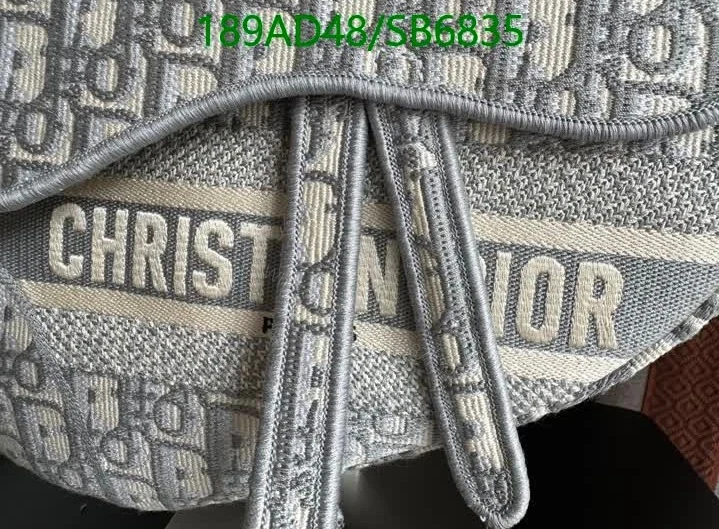 View 12 of Dior Knockoff Saddle Bag 3351- Oblique Canvas