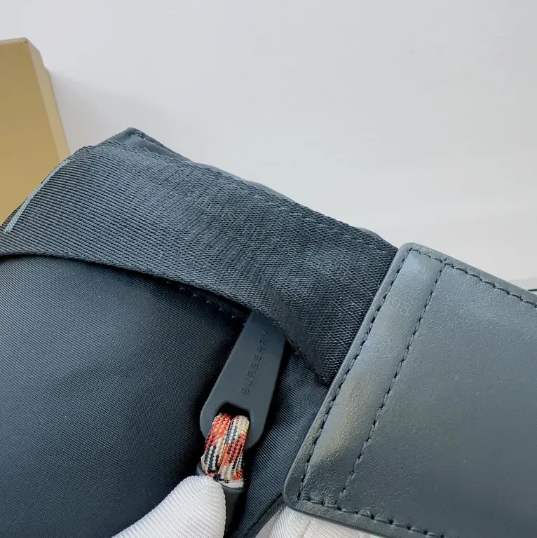 View 2 of Navy Burberry Belt Bag: Compact Luxury Utility Bag