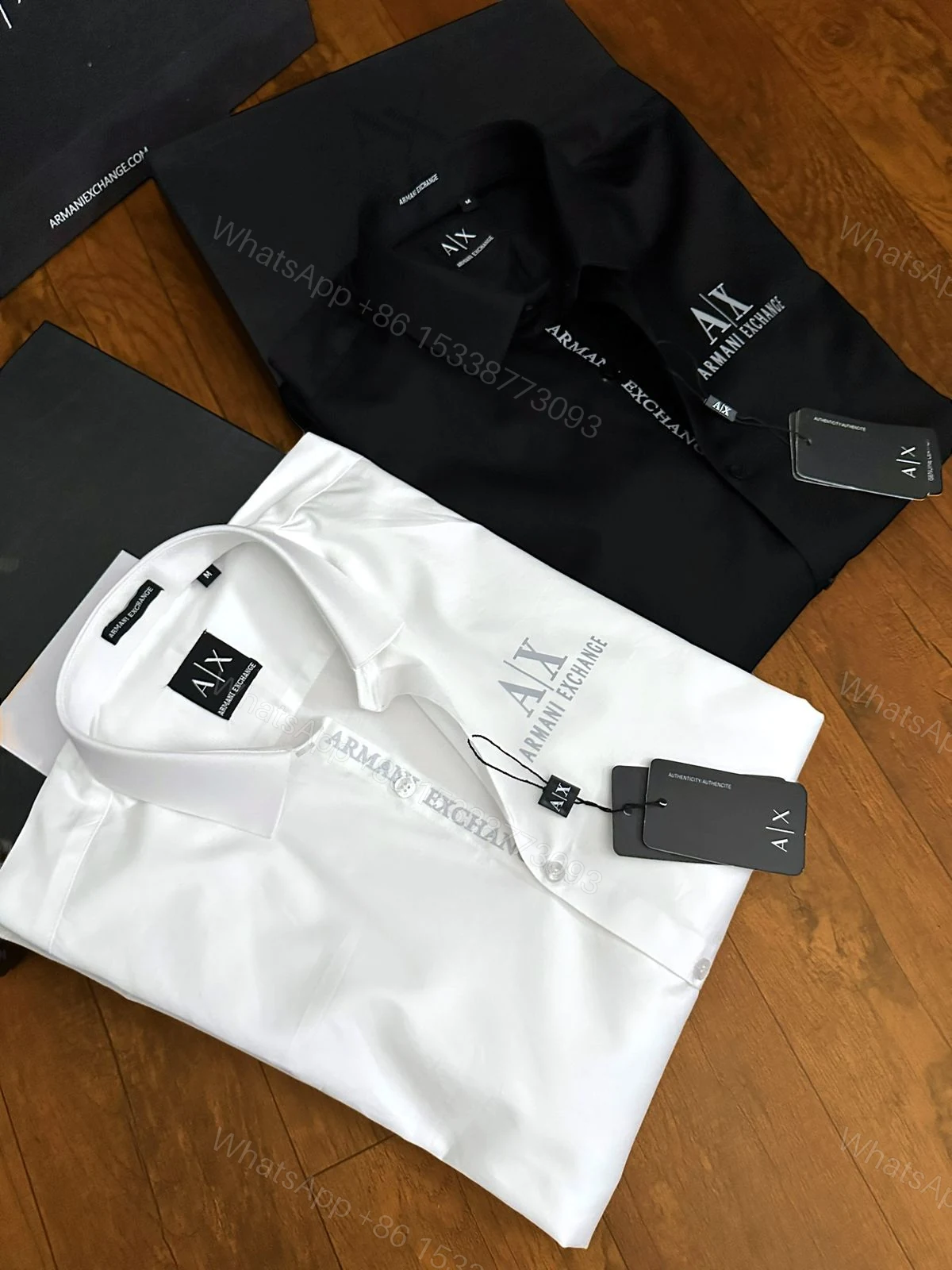 View 4 of First Copy Armani Exchange Premium Cotton Shirts