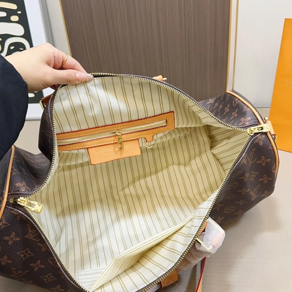 View 6 of Louis Vuitton Keepall Trunk 45 Monogram Origine Ebene 50cm M28339
