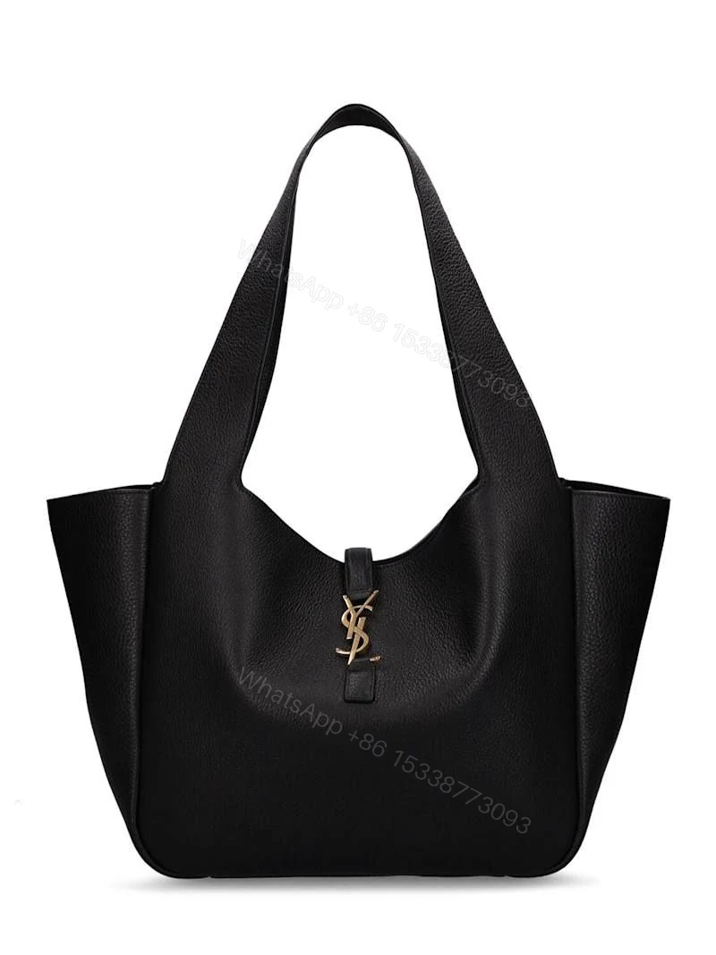 View 2 of Saint Laurent leather shoulder bag “Bea”
