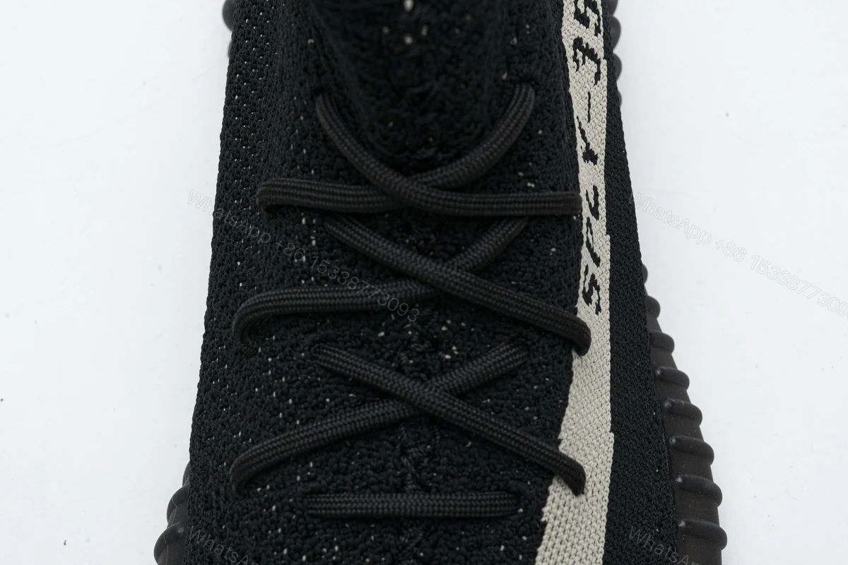 View 14 of (OG)Adidas Fake Yeezy 350 V2 Core BlackWhite Real Boost BY1604