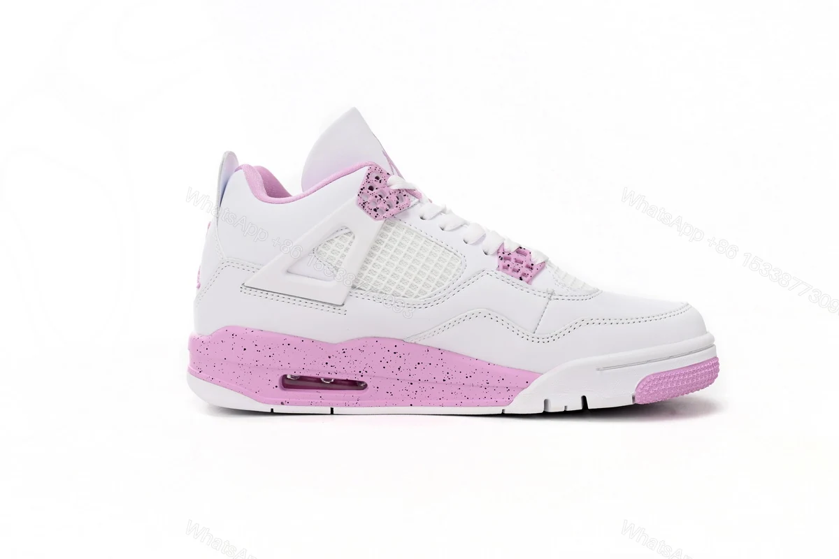 View 3 of Air Jordan 4 White Pink CT8527-116