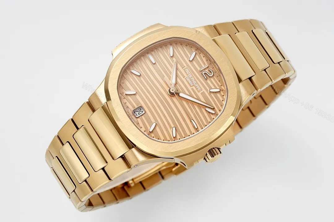 View 7 of Patek Philippe Rose Gold Nautilus Watch