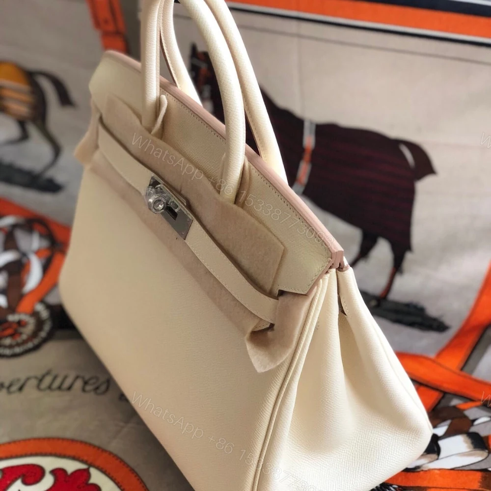 View 3 of Hermes Birkin 25 Bag Epsom Sellier Nata 25Cm