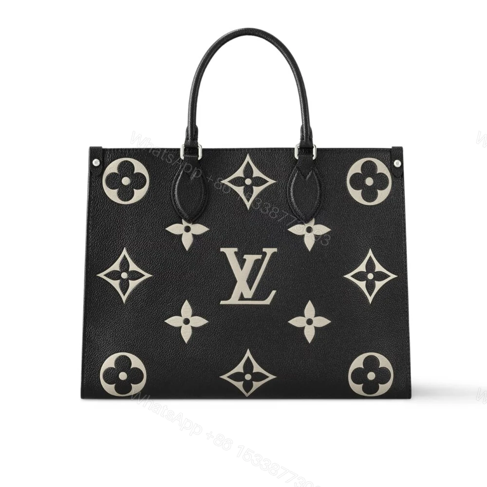 Louis Vuitton Onthego MM Black Cream 35Cm M45495 — view 1