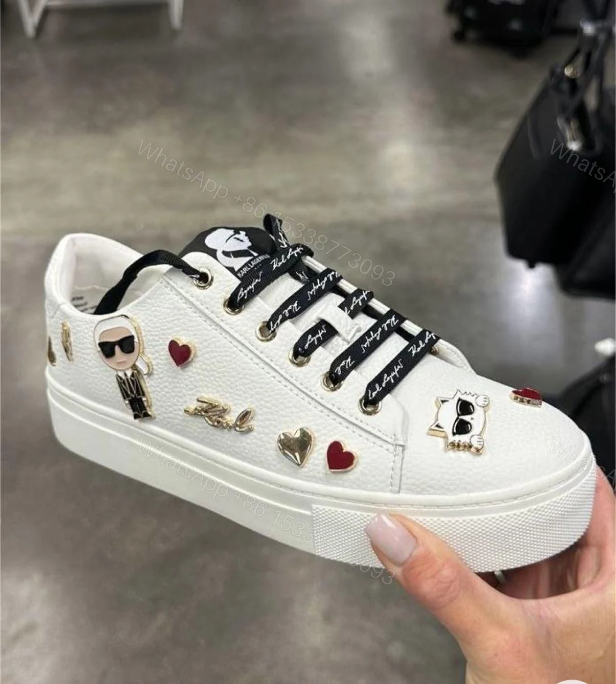 FIRST COPY Karl Largerfed sneakers for girls — view 1
