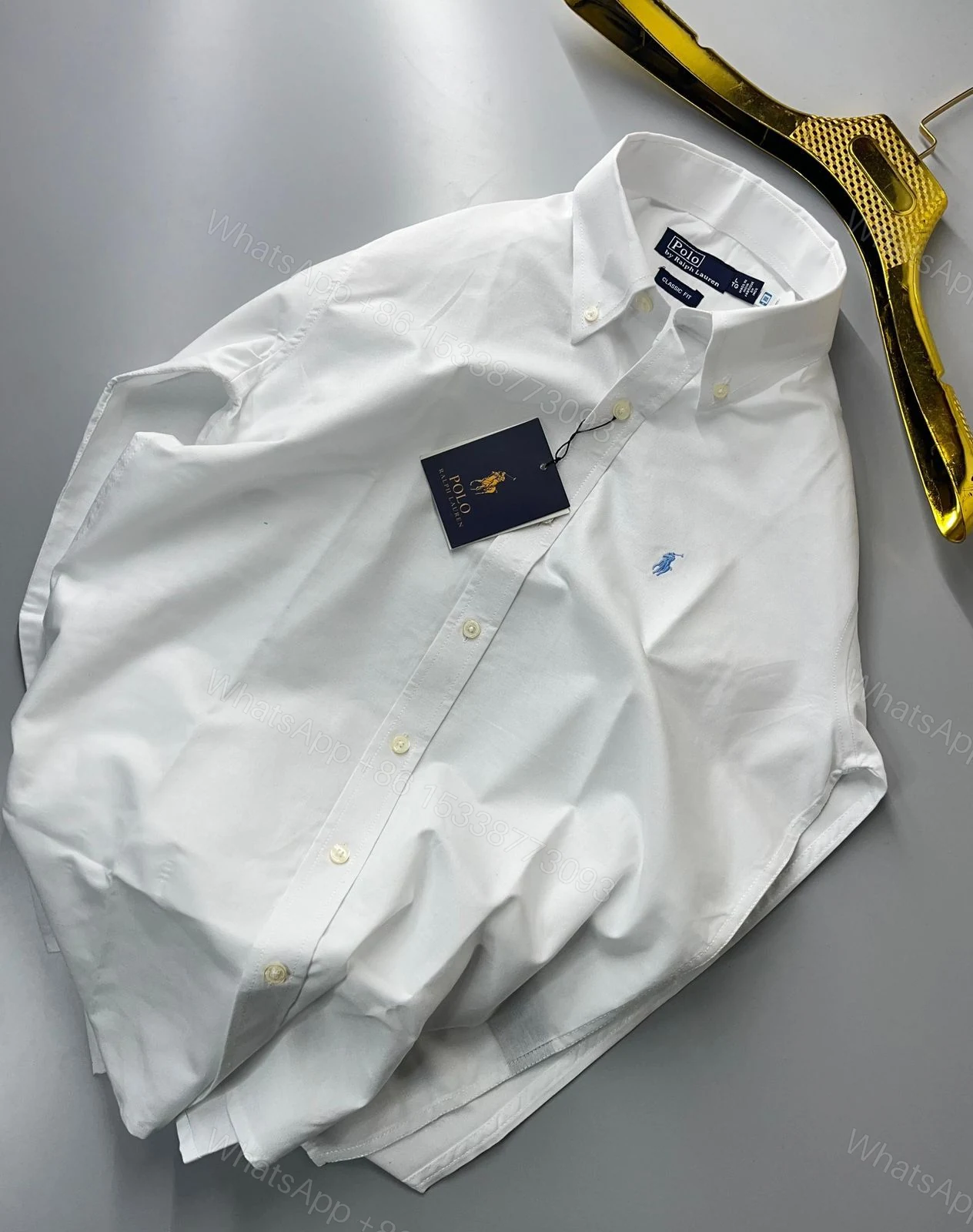 View 8 of FIRST COPY RALPH LAUREN PLAIN SHIRT