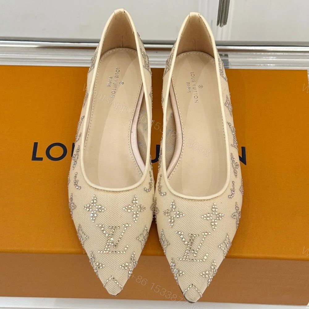 View 4 of Louis Vuitton Gala Flat Ballerina Nude 1AIDQS