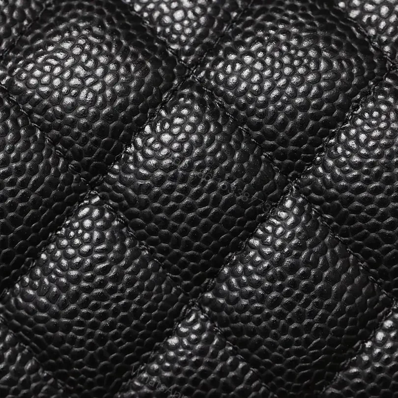 View 9 of 高仿Chanel*CF系列魚子醬口蓋包黑金S免檢版