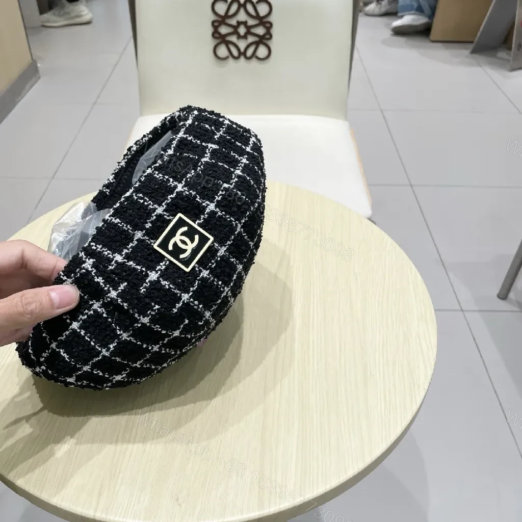 View 10 of Textured Wool Beret: Modern Chanel-Inspired Chic, All-Day Comfort