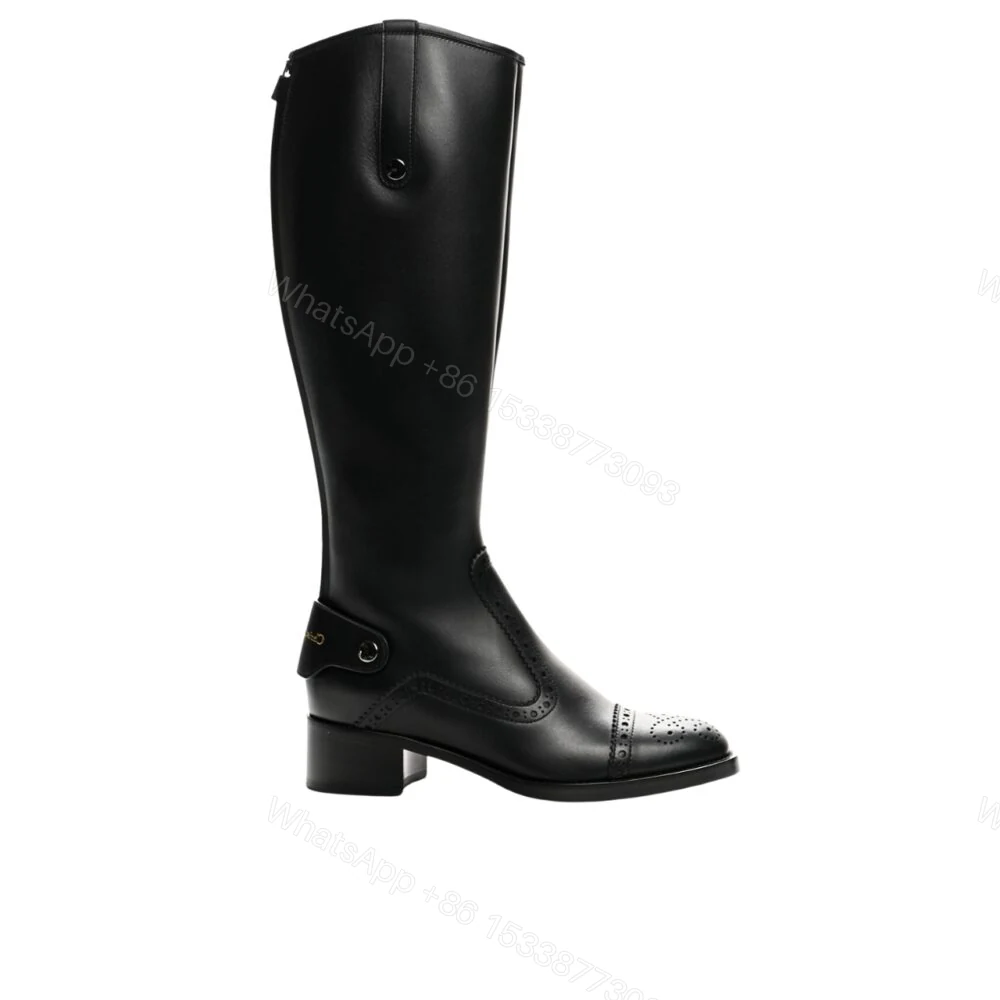 View 9 of DIOR D FOLK BOOT CALFSKIN BLACK