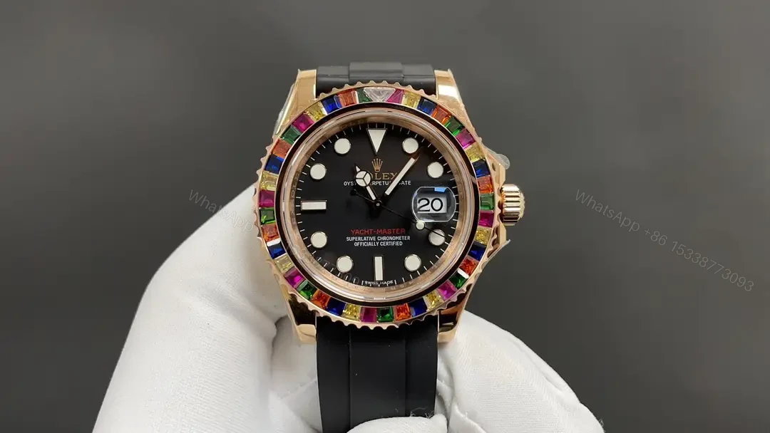 Rolex Yacht Master Golden Sail Candy Bean 40mm Automatic Watch RLX-YM-GOLD-CANDY-40 — view 1