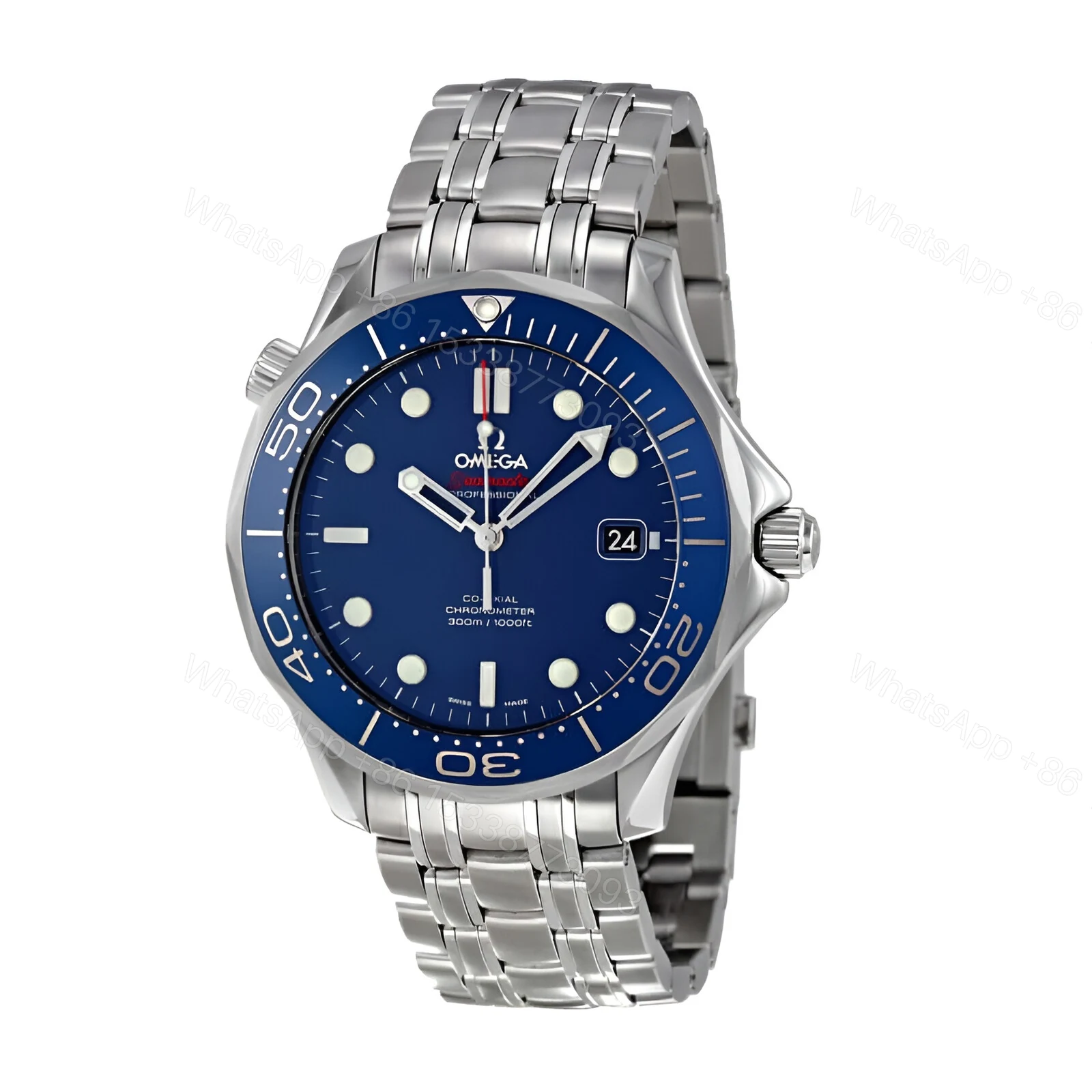 View 2 of Seamaster 300m Blue Replica