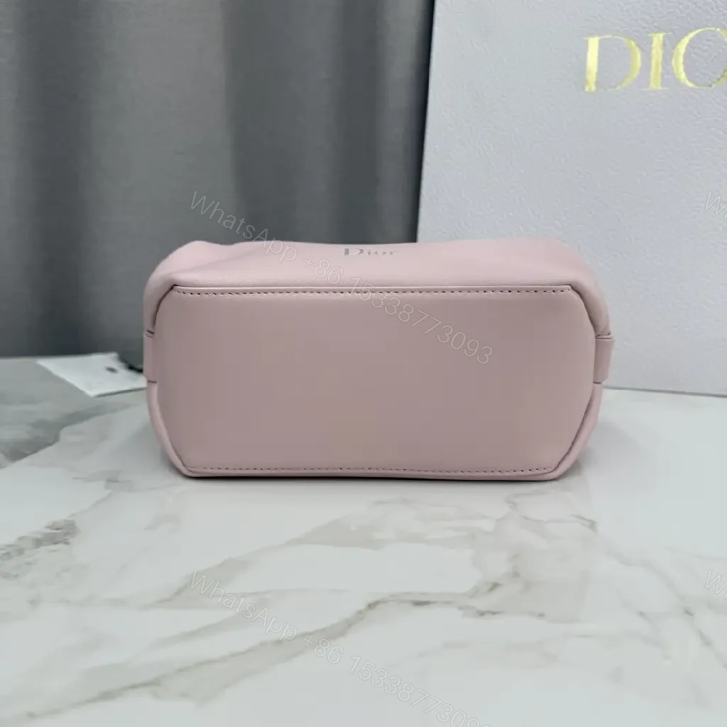 View 4 of Soft-Pink Leather Crossbody: Lightweight, Everyday Luxury Bag