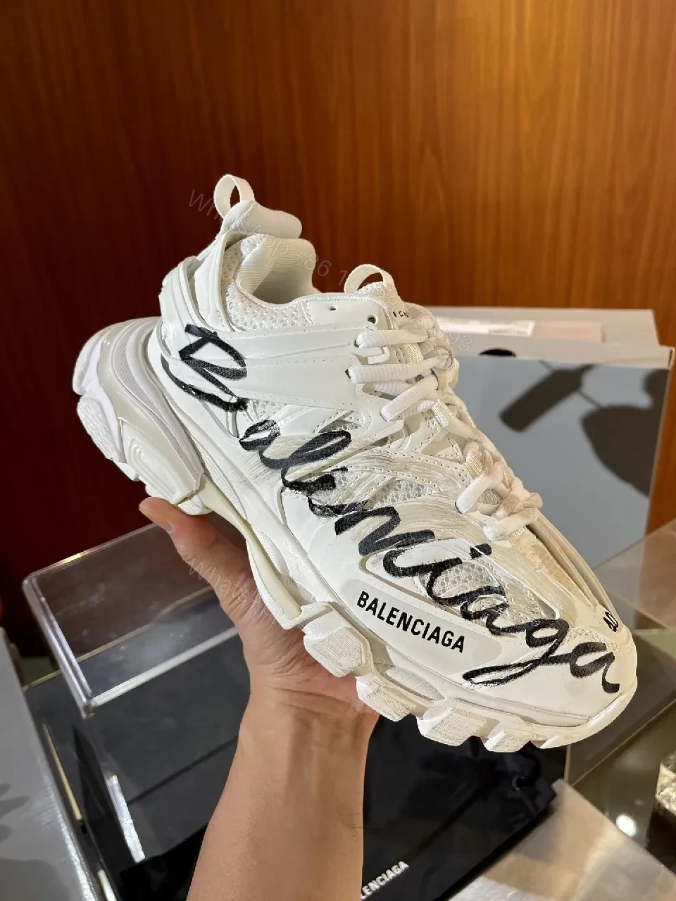 Statement Chunky Sneaker: Couture Streetwear Sneakers — view 1