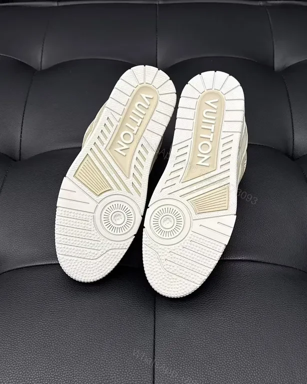 View 9 of Premium Minimalist Luxe Sneakers with LV Detailing