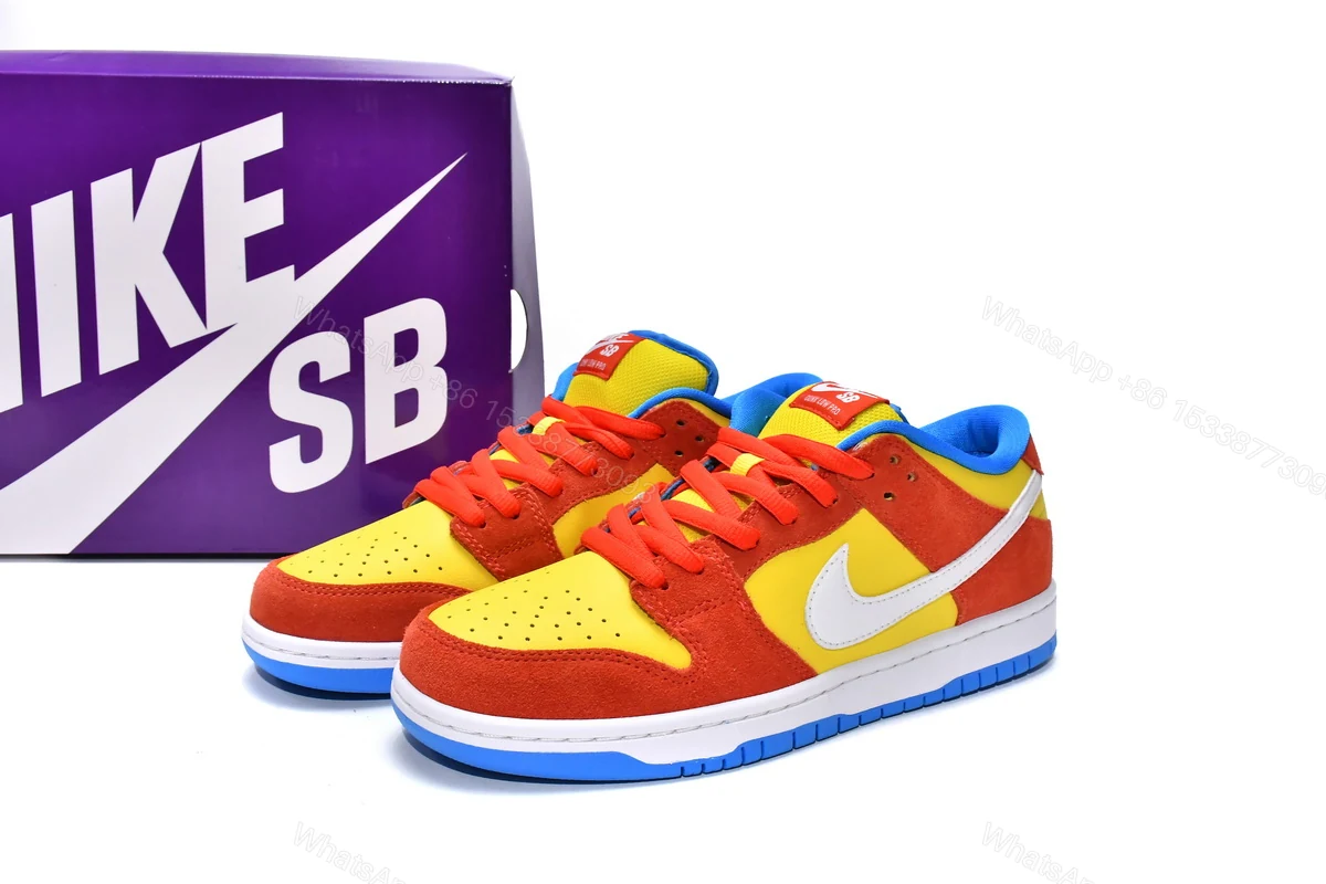 View 3 of Nike SB Dunk Low Bart Simpson BQ6817-602