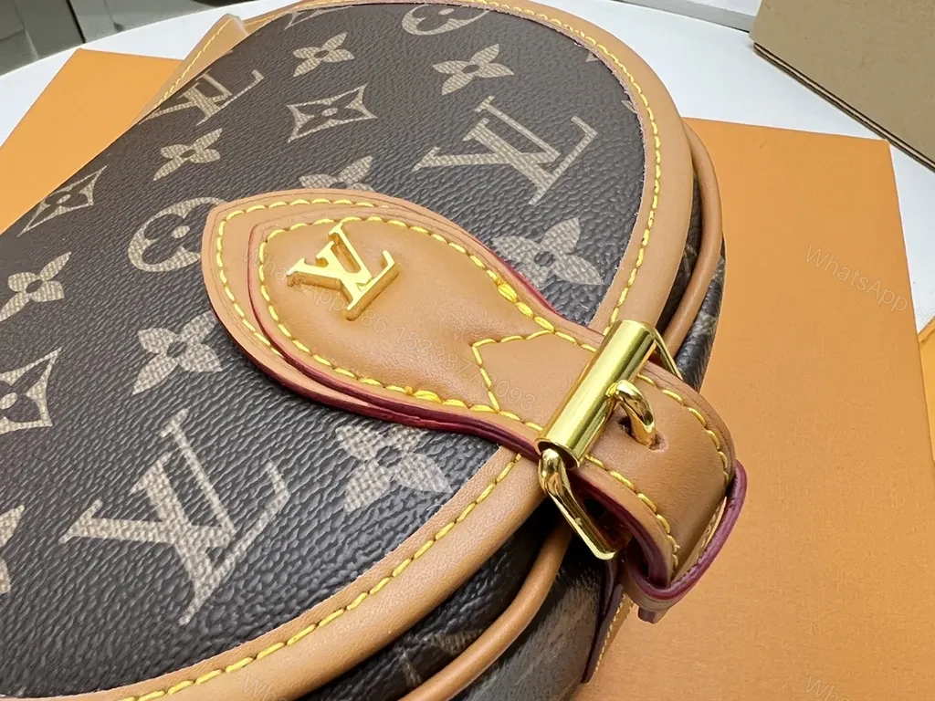 View 4 of Monogram Saddle Bag: Compact Crossbody, All-Day Style
