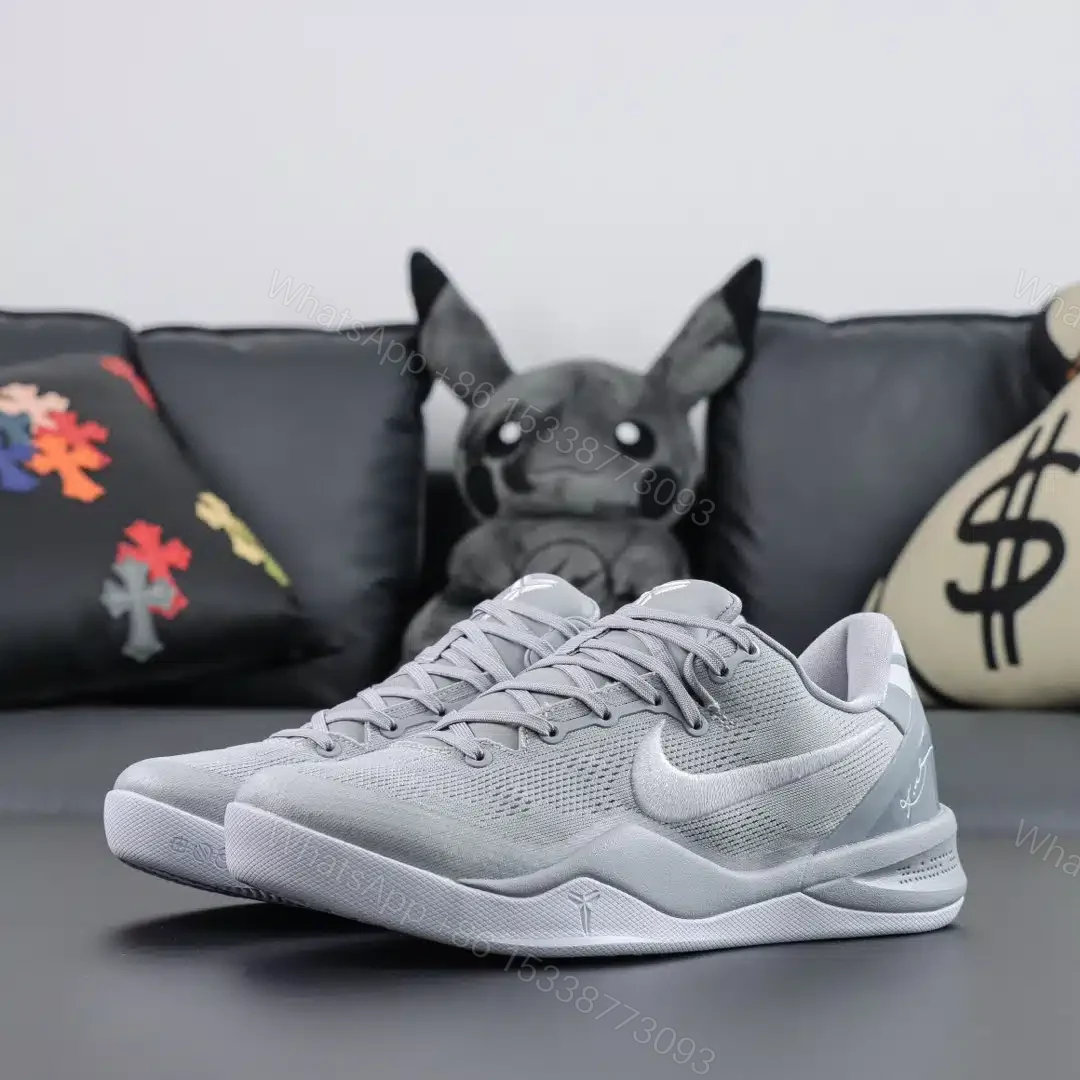 View 8 of Kobe 8 Protro “Wolf Grey” Reps