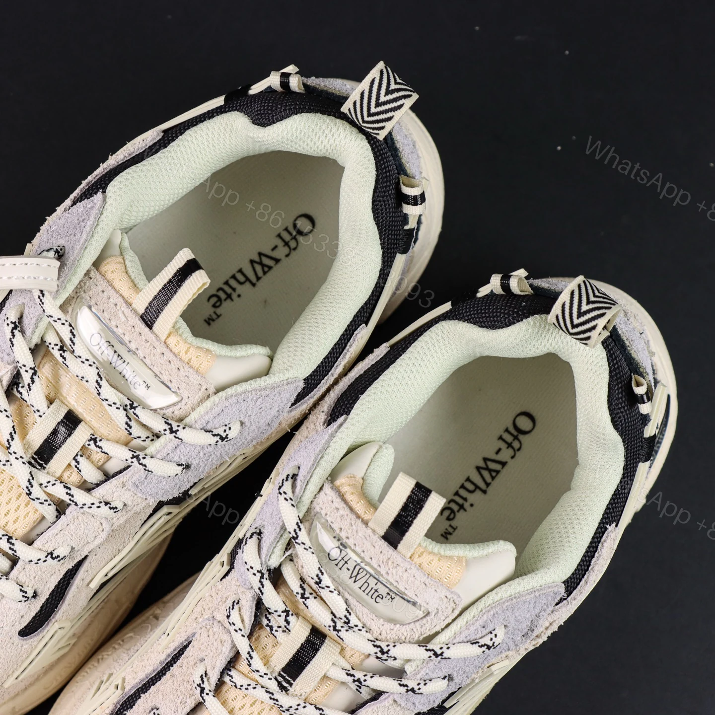 View 4 of Off White Be Right Back Beige Reps
