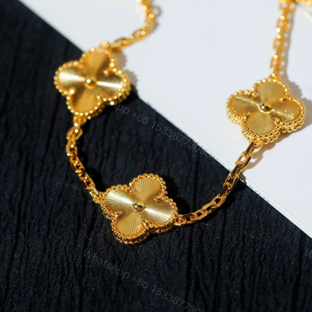 View 7 of 高仿首飾VanCleef&Arpels*RP3JK00金鐳射五花手鏈