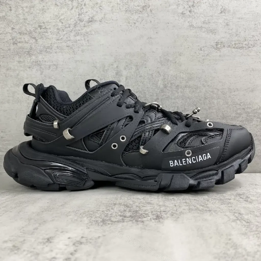View 9 of Black Synthetic Mesh Street-Chic Arch Sneakers: Bold, Durable, Luxe