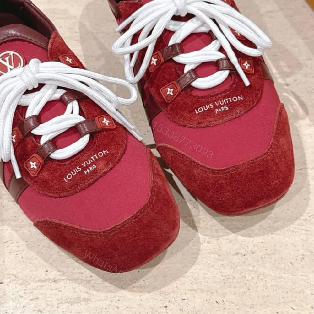View 6 of Louis Vuitton LV Sneakerina Bordeaux Red 1AIVJI