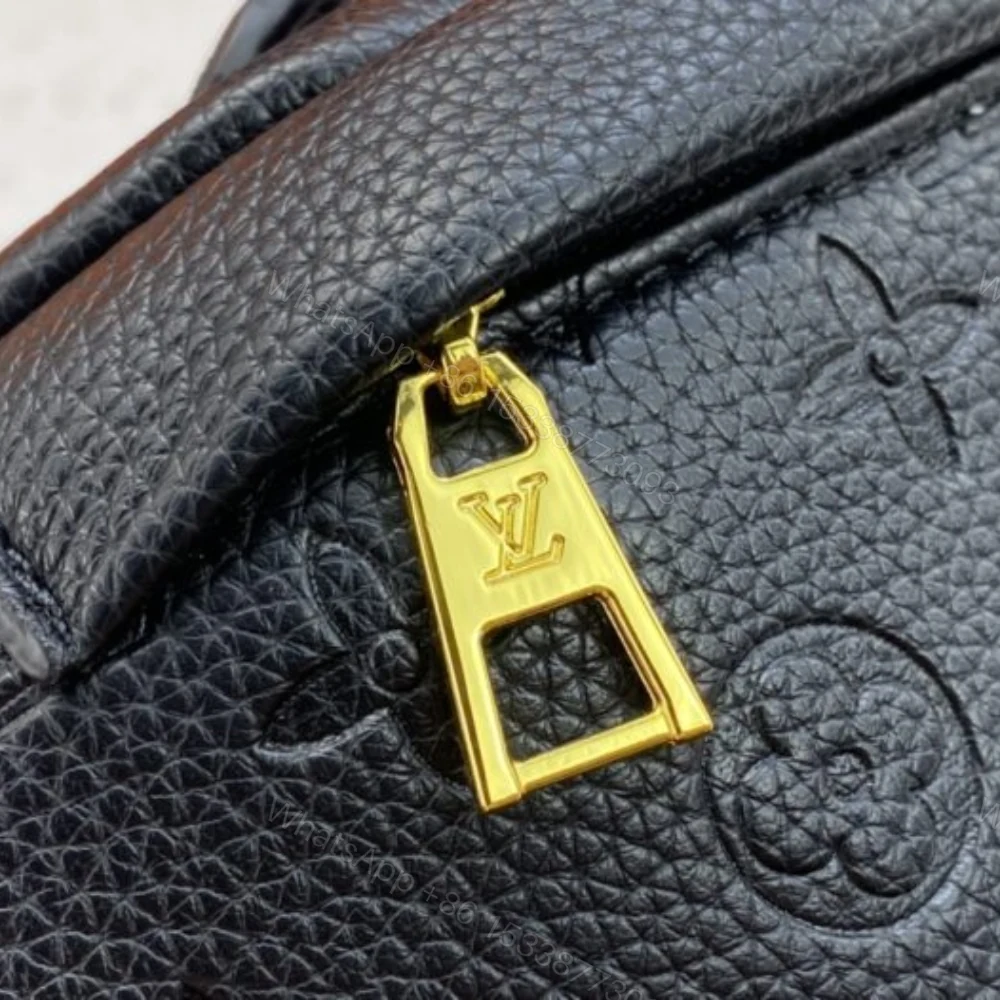 View 7 of Louis Vuitton Monogram Bumbag Empreinte Black 37Cm M44812