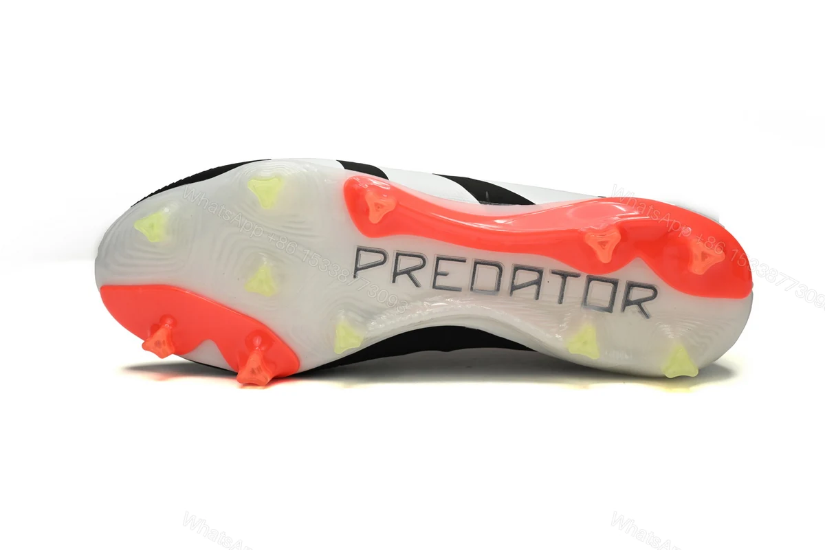 View 4 of Adidas Predator Mutator 20.1 Low Black And White IG7782 (Laceless)