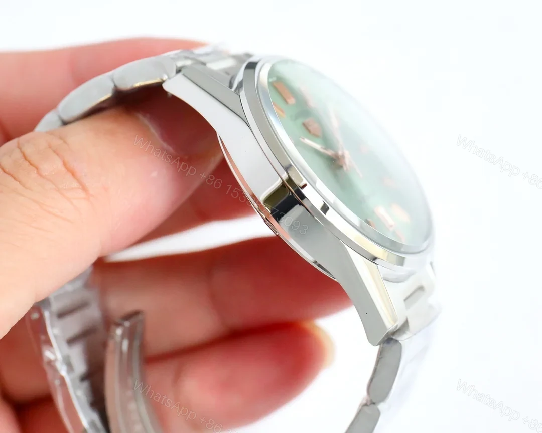 View 3 of TAG Heuer Carrera Date 36 Stainless Steel Green WBN2312.BA0001