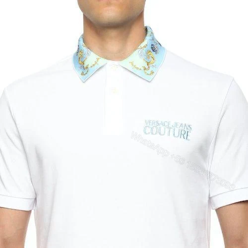 View 11 of FIRST COPY Versace Latest 2025 Imported Quality Exclusive Polo Tees