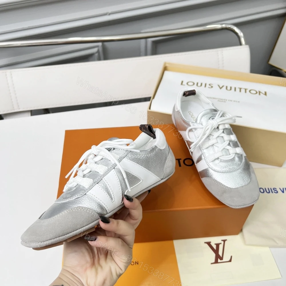 View 5 of Louis Vuitton LV Sneakerina Silver 1AHOJD