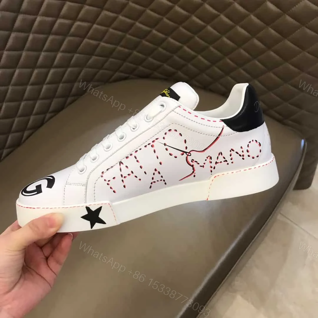 View 8 of DOLCE & GABBANA CALFSKIN NAPPA PORTOFINO SNEAKERS – DG29