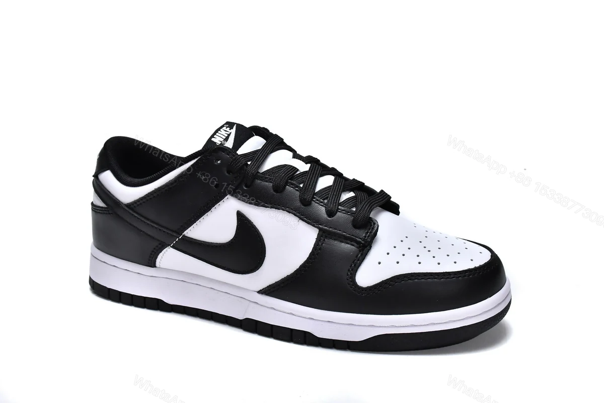 View 2 of Nike Dunk Low Retro BLACK WHITE DD1391-100