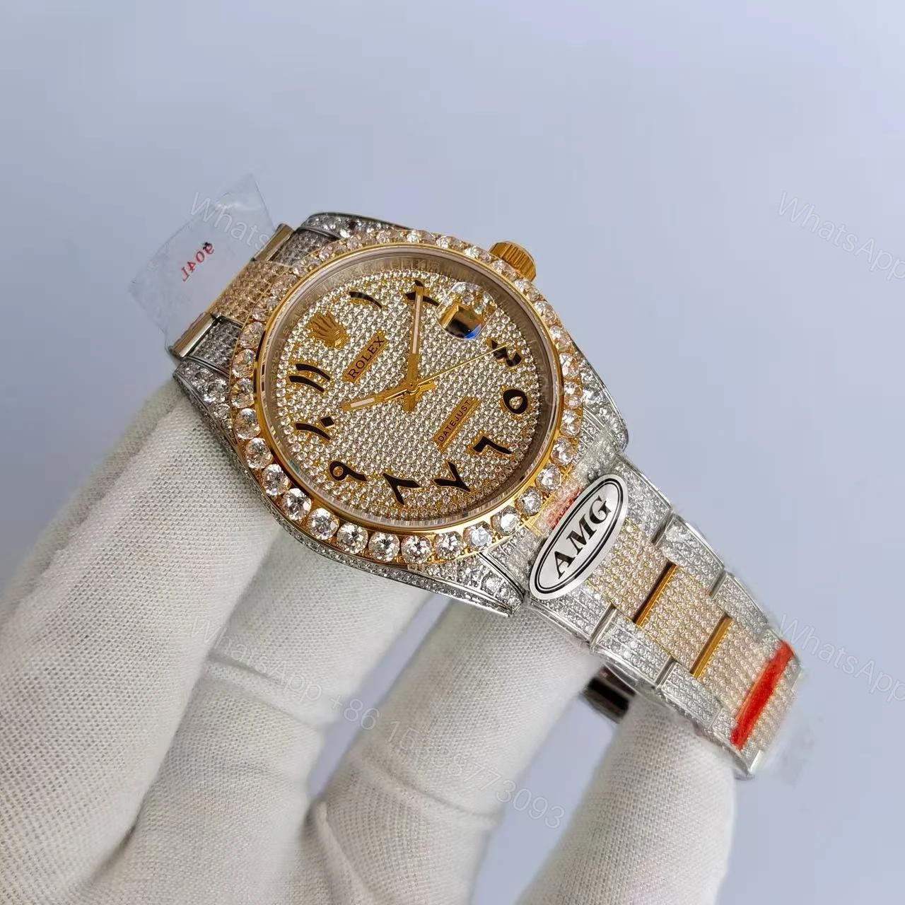 View 7 of Replica Rolex Arabic Dial