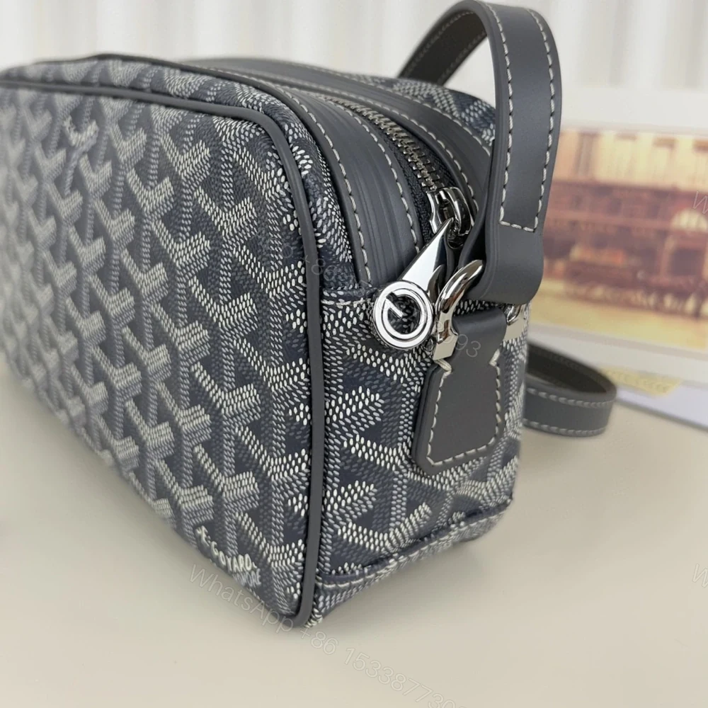 View 5 of 高仿Goyard*CAPVEP2相機郵差包灰色小號免檢版
