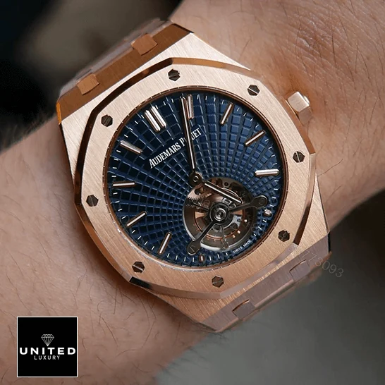 View 10 of Audemars Piguet Royal Oak Tourbillon 26522OR.OO.1220OR.01 Replica