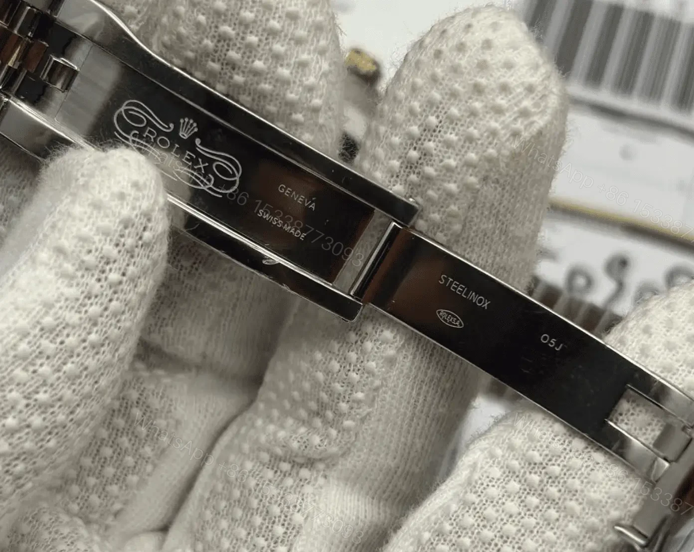 View 13 of Superclone Rolex Sky-Dweller Bright black Dial 336933 Jubilee