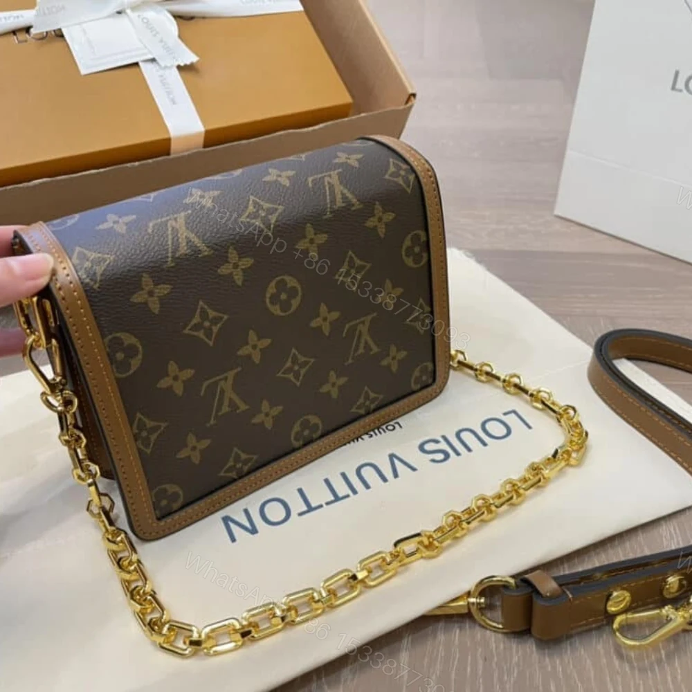 View 3 of Louis Vuitton Mini Dauphine Autres Toiles Monogram 25Cm M45959