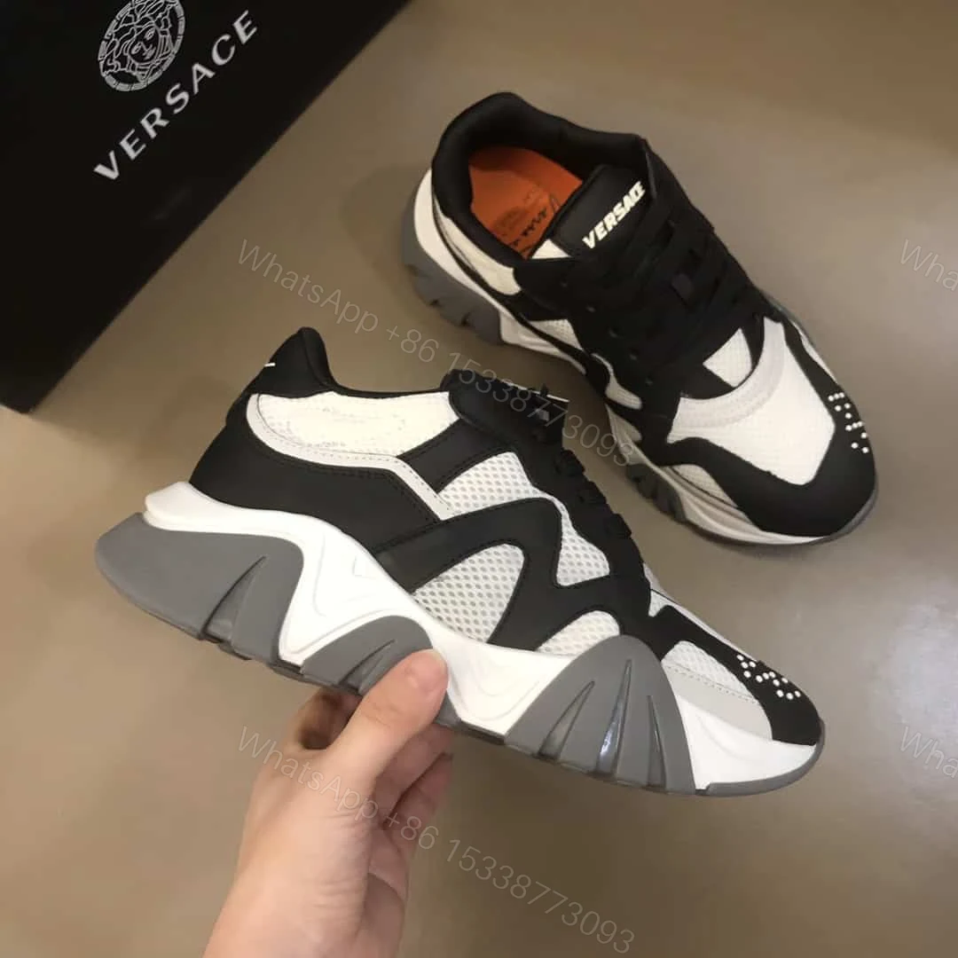 View 6 of VERSACE MULTICOLOURED CHUNKY SOLE SNEAKERS – VS36