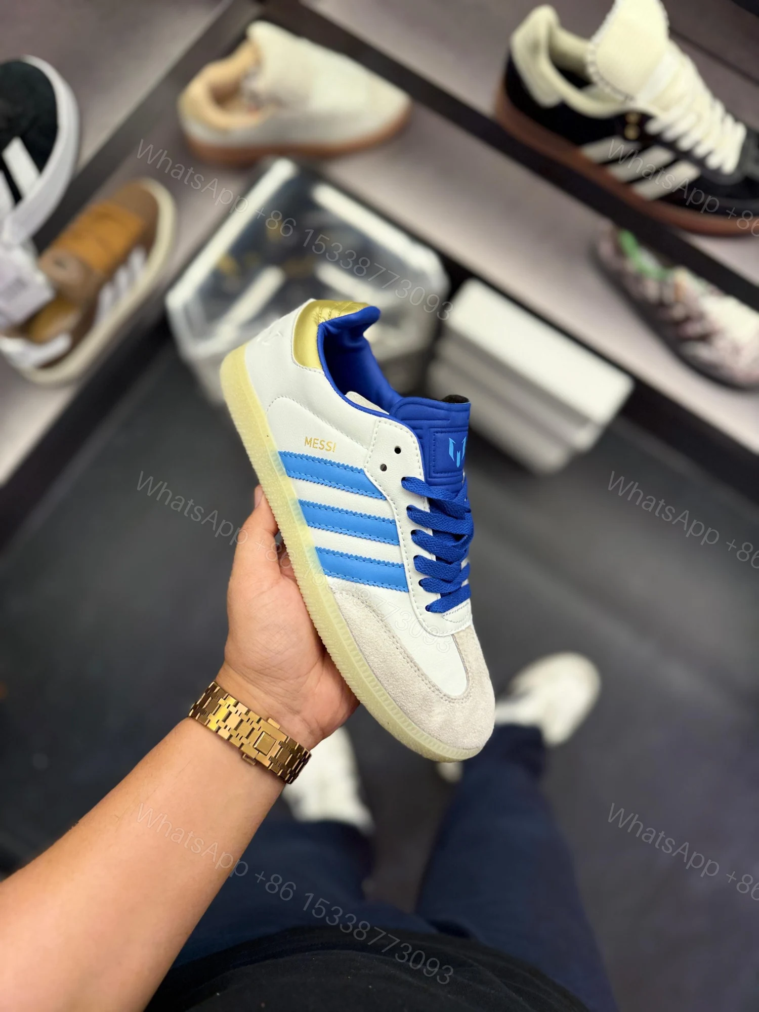 View 6 of FIRST COPY ADIDAS ORIGINAL SAMBA MESSI football