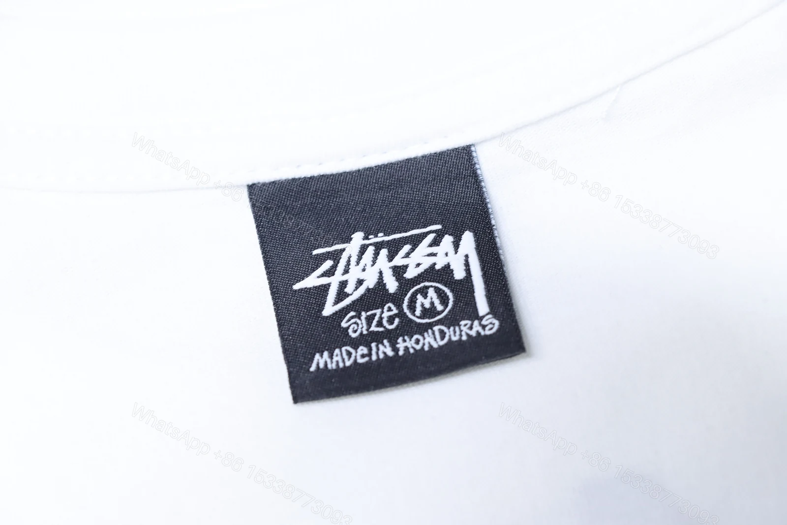 View 8 of Stussy World Tour Collection Printed Short Sleeve Shirt white